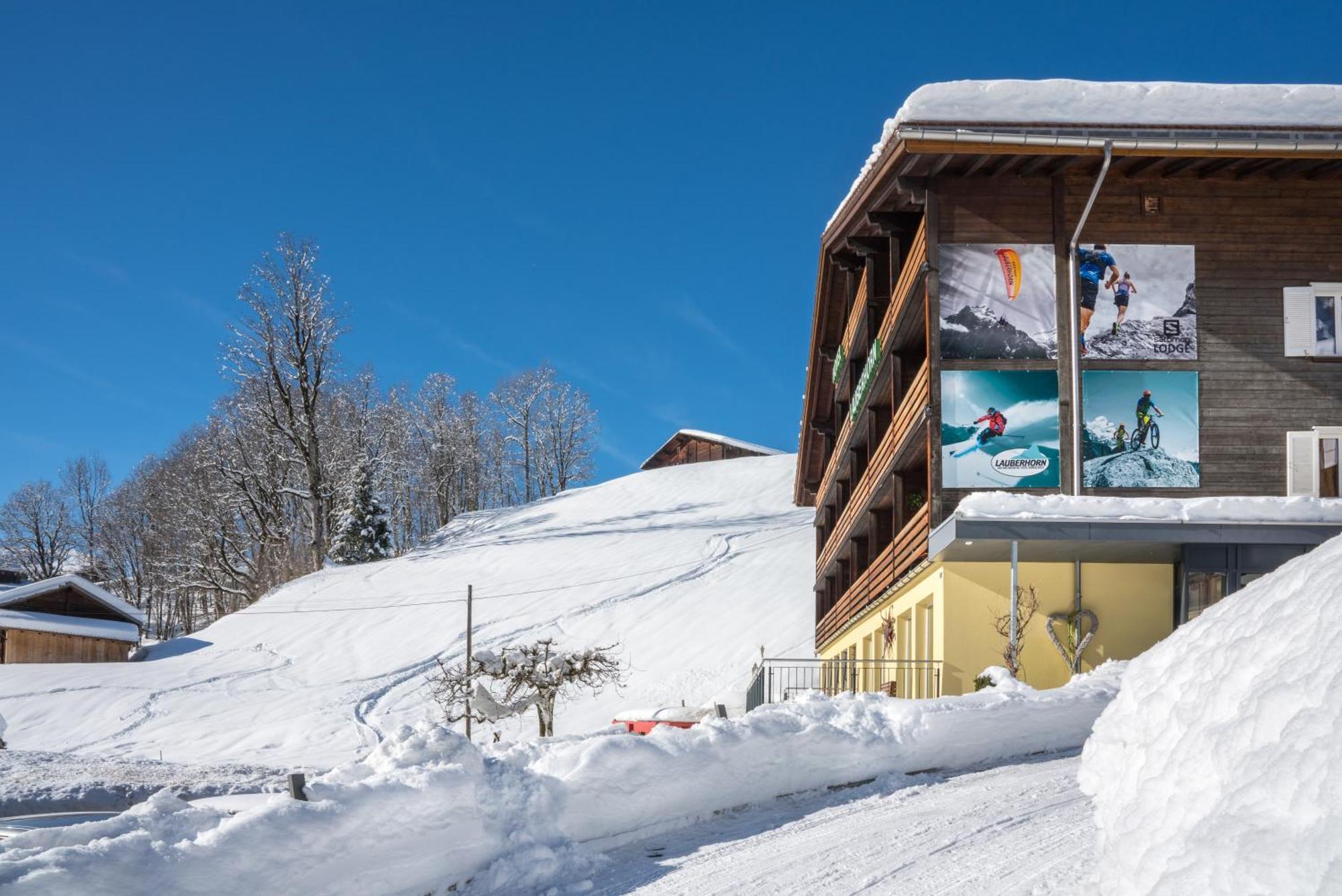 Lauberhorn Hotel Гринделвалд Екстериор снимка