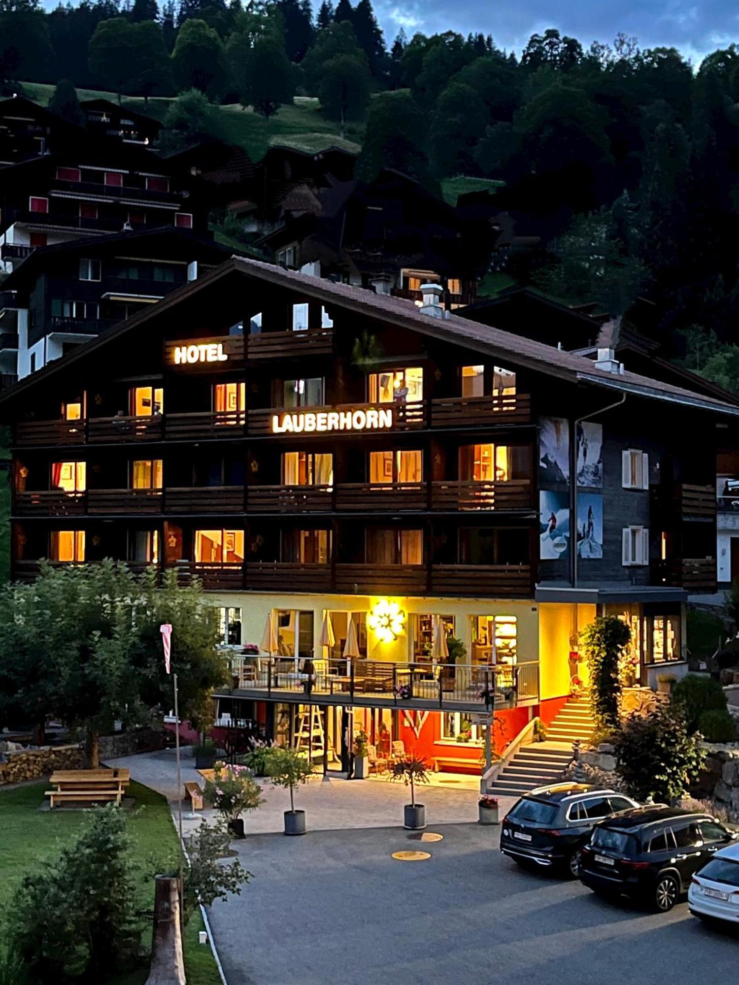 Lauberhorn Hotel Гринделвалд Екстериор снимка
